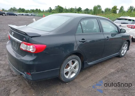 2012 Toyota Corolla S from USA, damaged, VIN 2T1BU4EE6CC830100